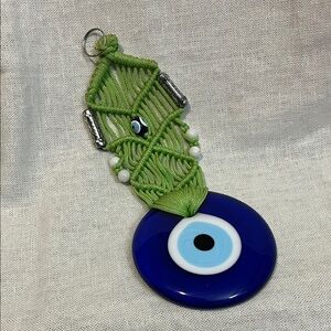 Blue Protective Eye Murano Glass Wall Hanging
